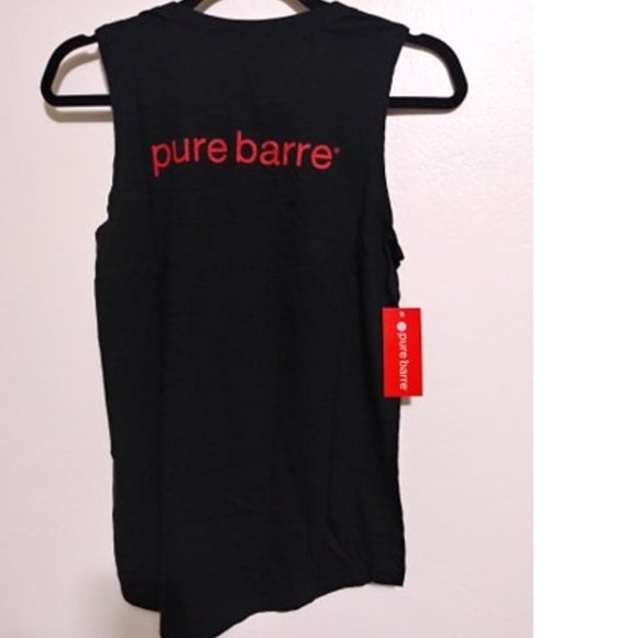 Pure Barre Tank Top Summer Muscle 100% Cotton soft and comfortable - Picture 3 of 6